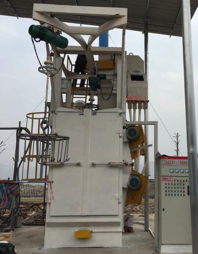 江蘇拋丸機除銹設備 怎樣正確并有效的延長吊鉤式拋丸機的使用壽命