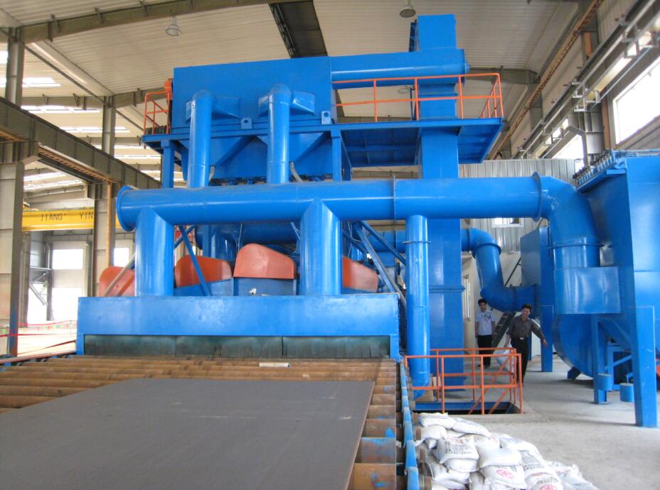 江蘇輥道通過式拋丸機的應(yīng)用特點是怎樣的？