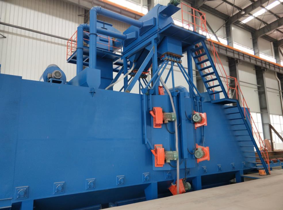 江蘇拋丸機除銹設備 通過式拋丸機多少錢一臺?2-12-16拋頭/拋丸器,品種齊全