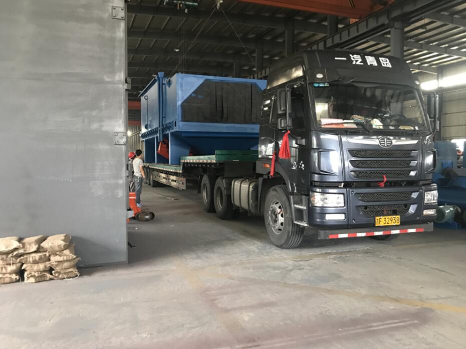江蘇拋丸機(jī)除銹設(shè)備 3 成功發(fā)貨至廣西南寧一臺(tái)環(huán)保節(jié)能的H型鋼結(jié)構(gòu)拋丸機(jī) 3