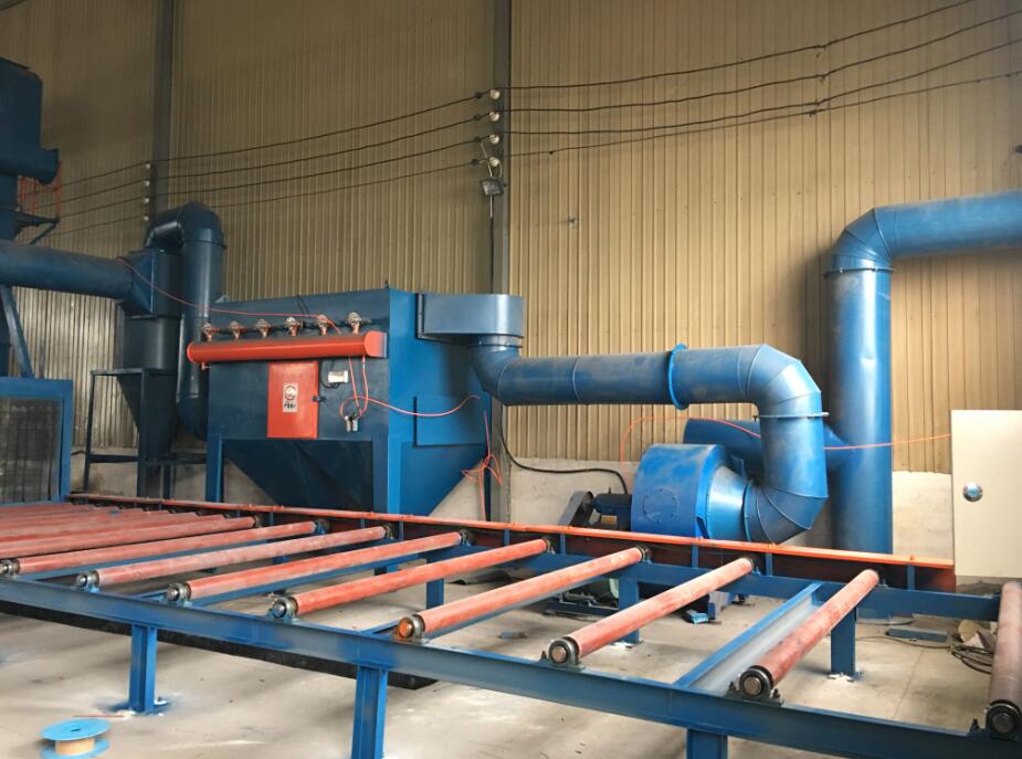 江蘇拋丸機除銹設(shè)備 拋丸機中的雙級渦旋除塵器的工作原理是什么?