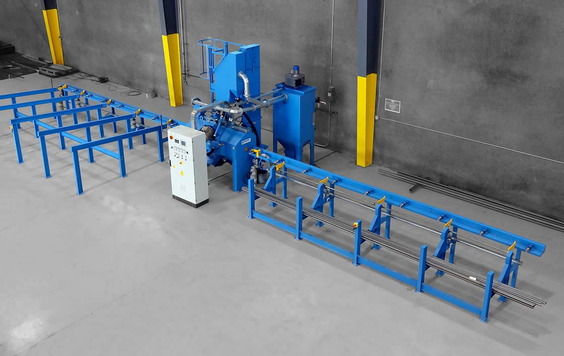 江蘇拋丸機除銹設備 使用棒材拋丸機有什么優勢?