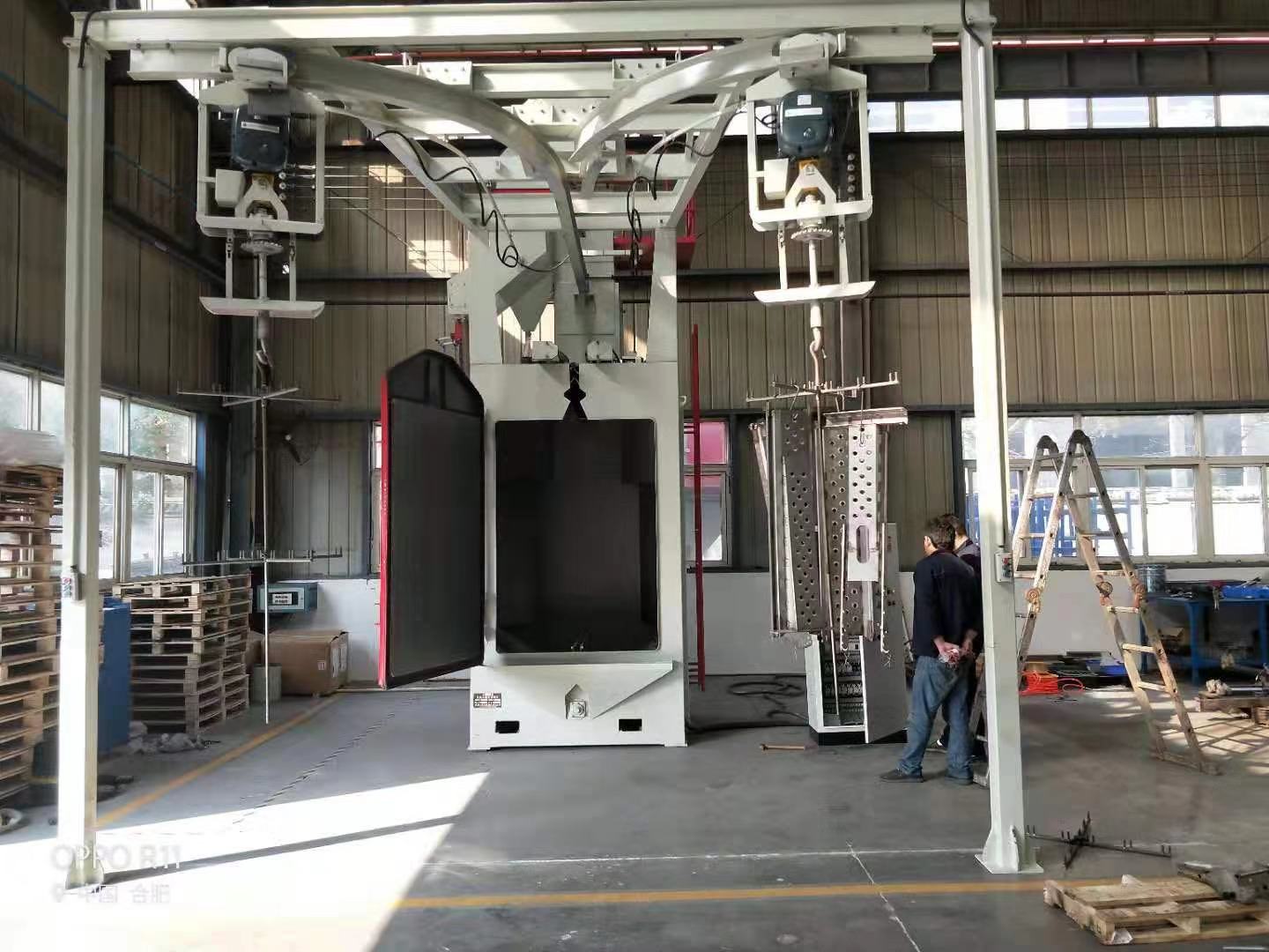 江蘇拋丸機(jī)除銹設(shè)備 湖南吊鉤式拋丸機(jī)-長(zhǎng)沙Q3710掛鉤式拋丸除銹設(shè)備